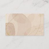 Cute Kids Cartoon Holding Speech Words Business Ca 名刺 (裏面)