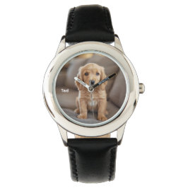 Cute Kid's Cocker Spaniel Personalized 腕時計