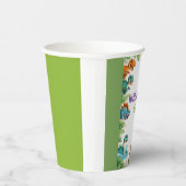 Cute Kids Dinosaur Birthday 紙コップ (右)