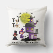 Cute Kids Halloween Costume Party クッション (正面)