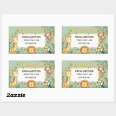 Cute Kids Name Labels : このアイテムは 長方形シール (シート)