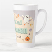 🧡 ✨ “Cute & Kind Halloween” Collection 🎃🌿 カフェラテマグ (右)