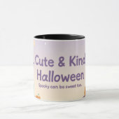 🧡 ✨ “Cute & Kind Halloween” Collection 🎃🌿 マグカップ (中央)