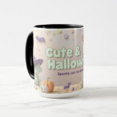 🧡 ✨ “Cute & Kind Halloween” Collection 🎃🌿 マグカップ (正面左)