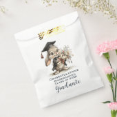  Cute Kindergarten Graduation Bunny Design フェイバーバッグ (封をした状態)