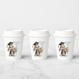  Cute Kindergarten Graduation Bunny Design 紙コップ