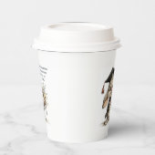  Cute Kindergarten Graduation Bunny Design 紙コップ (左)