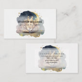 Cute  king Lion Sleeping On The Moon               名刺 (正面/裏面)