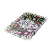 Cute kitchen love word art バスマット (アングル)