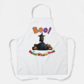Cute Kitchen Witch Apron - Mommy's Magical Meals エプロン (正面)