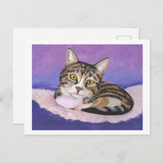 Cute Kitten ポストカード (正面/裏面)