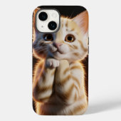 cute kitten Case-Mate iPhoneケース (裏面)