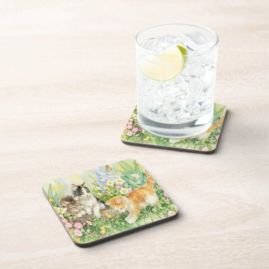 Cute Kitten Coasters コースター (右側)