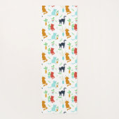 Cute Kitten Greenery Adventure ヨガマット (裏面)