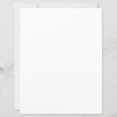 Cute Kitten Halloween Trick-or-Treat Paper (裏面)