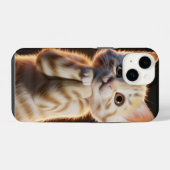 cute kitten iPhoneケース (裏面横)