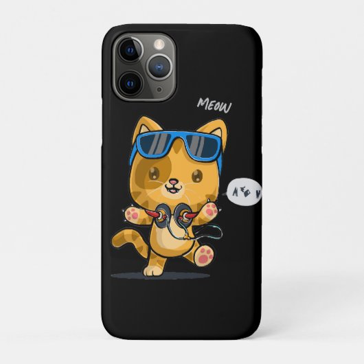 Cute Kitten Kitty Cat funny  Pet Animal Case-Mate iPhoneケース (裏)