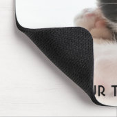 Cute Kitten or Your Photo Simple Keepsake マウスパッド (コーナー)