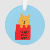 cute kitten ornament オーナメント (正面)
