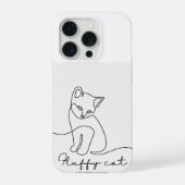 cute kitten phone cover iPhoneケース (裏面)