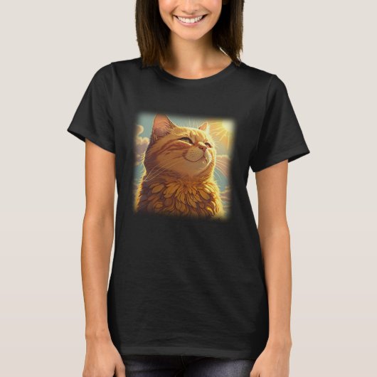 Cute Kitten You Are My Cat Sunflower Sunshine Wome Tシャツ (正面)