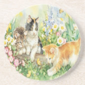 Cute Kittens Coaster コースター (正面)