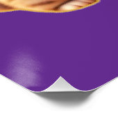 **Cute Kittens Fighting Over a Gift – Funny Christ ポスター (コーナー)