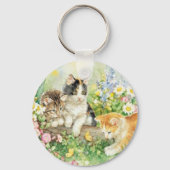 Cute Kittens Key Chain キーホルダー (正面)