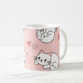 Cute kitty コーヒーマグカップ (正面右)