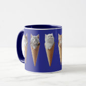 Cute Kitty Cones マグカップ (正面左)