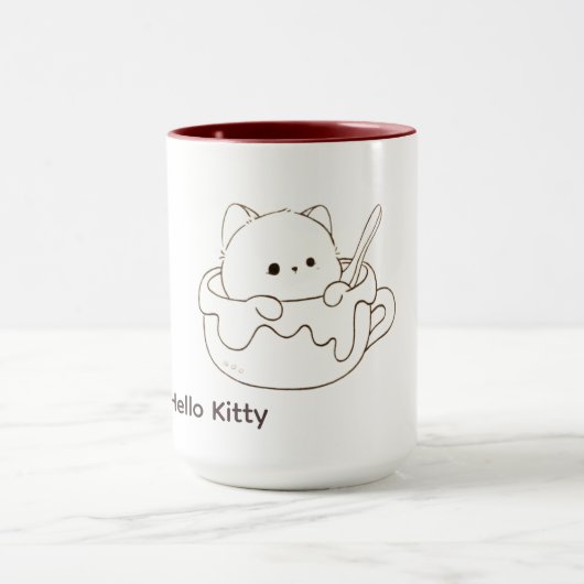 Cute Kitty Mug マグカップ (中央)