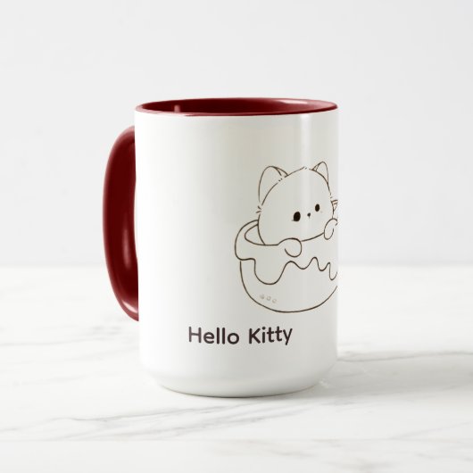 Cute Kitty Mug マグカップ (正面左)