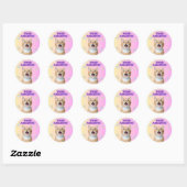 Cute Kitty Stickers ラウンドシール (シート)