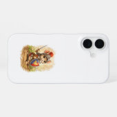 Cute Knight Mouse iPhone 16 Case Kawaii 16ケース (裏面横)
