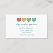 Cute Knitting or Crochet 名刺 (裏面)