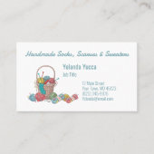 Cute Knitting or Crochet 名刺 (正面)