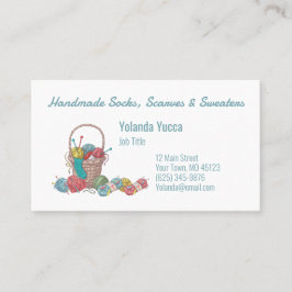 Cute Knitting or Crochet 名刺