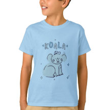 Cute Koala Cartoon Doodle Kids Illustration