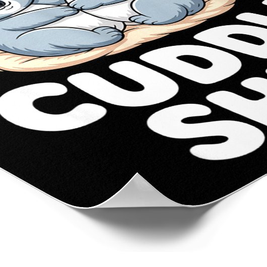 Cute Koala Couple Nest This Is Our Cuddle  ポスター (角)