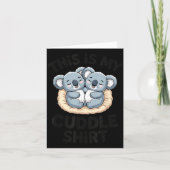 Cute Koala Couple This Is My Cuddle  カード (正面)