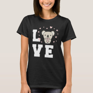 Cute Koala Heart Koalas Animal Australia Cute Koal Tシャツ