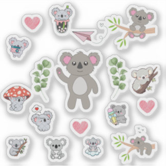 Cute Koala Stickers シール