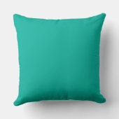 Cute Koala Turquoise Throw Pillow クッション (裏面)