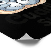 Cute Koalas Snuggle Animal Lover This Is My Cuddle ポスター (角)