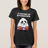 Cute Kung Fu Karate Panda Tシャツ (正面)