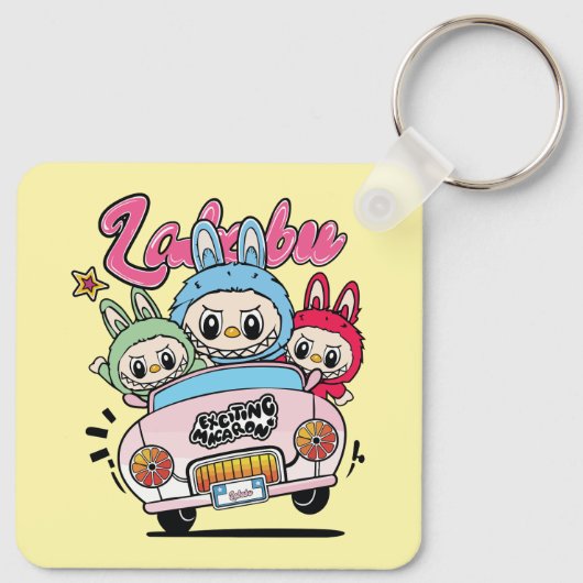 Cute Labubu キーホルダー (裏面)