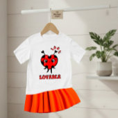 Cute ladybug  ベビーTシャツ