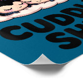 Cute Ladybug Couple This Is Our Cuddle  ポスター (角)