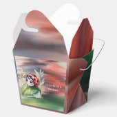 Cute Ladybug Girl Baby Shower  フェイバーボックス (オープン)