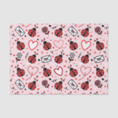 Cute Ladybug Pattern Tissue Paper 薄葉紙 (正面)